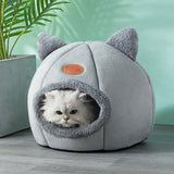 Cozy Cat Bed with Removable Cushion