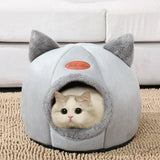 Cozy Cat Bed with Removable Cushion