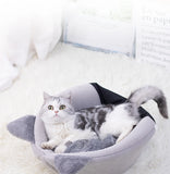 Cozy Cat Bed with Removable Cushion