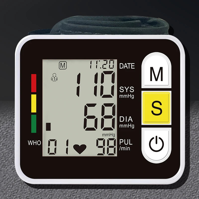 PulseGuard™ Wrist Blood Pressure Monitor 💖