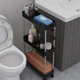 FlexiRack™ Rolling Bathroom Organizer 🌟