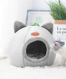 Cozy Cat Bed with Removable Cushion